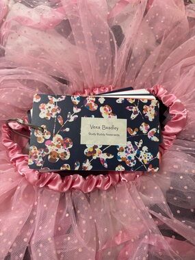 Vera Bradley Navy Floral Study Buddy Notecards